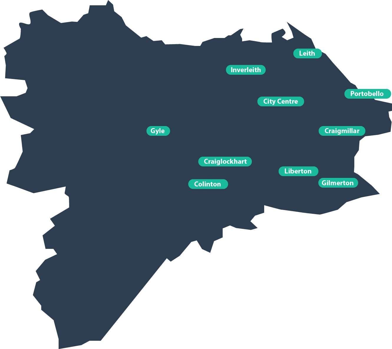 coverage area map